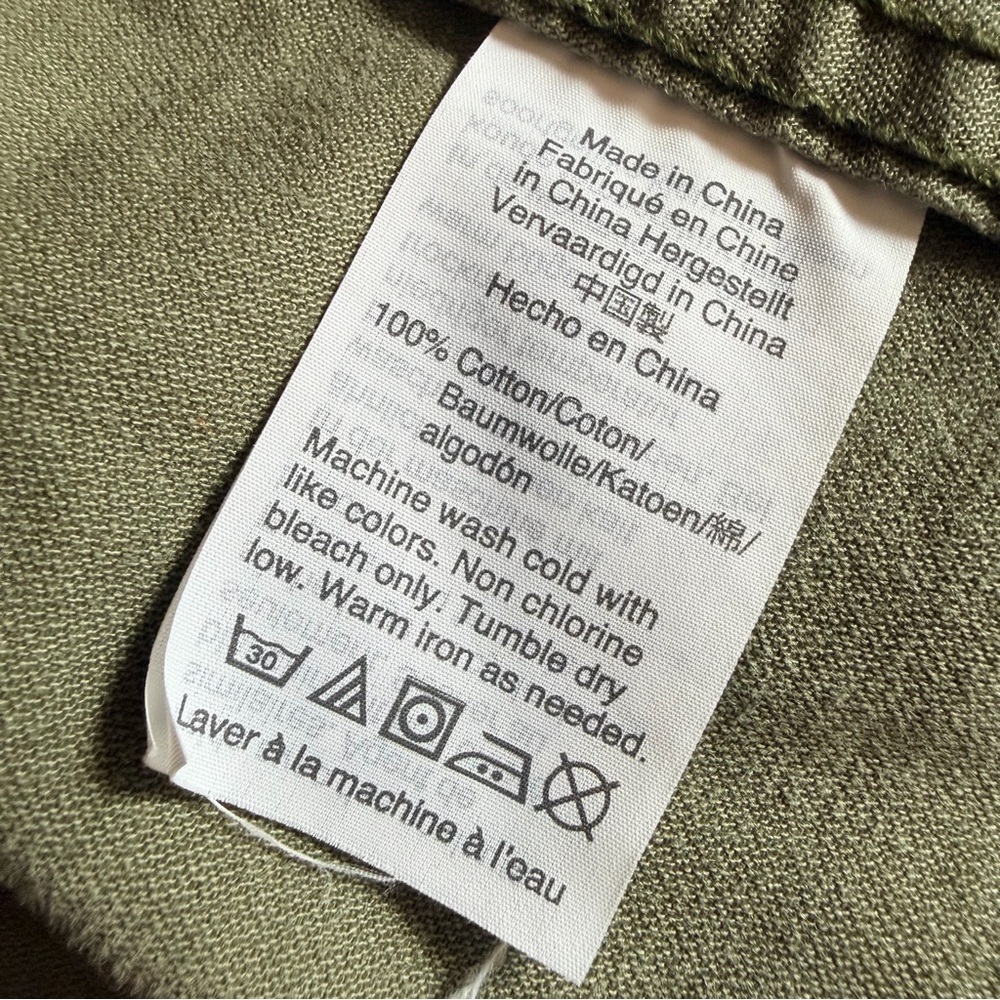 Madewell Fleet Jacket Olive Green Zip Military Utility Chore Coat Womens, Medium - Picture 11 of 13